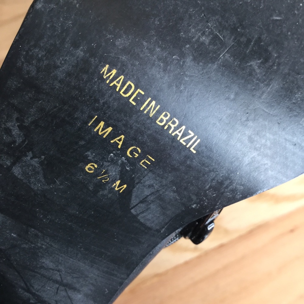 Vintage Zodiac Image Western tall heeled boots - Picture 6 of 14